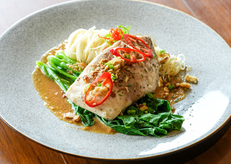 Asian Steamed Cod Fish